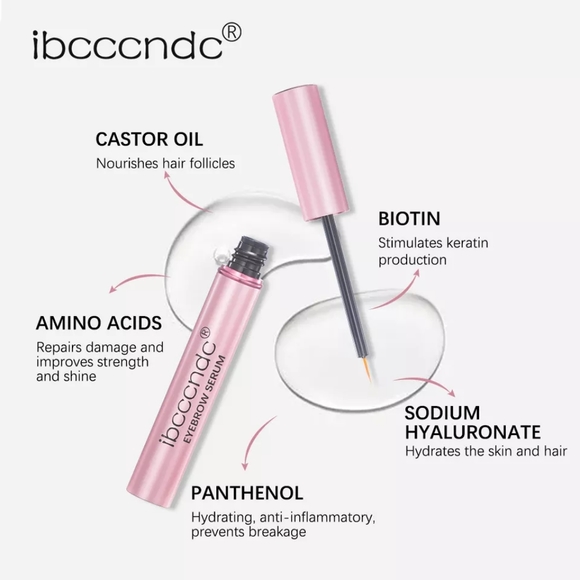 Premium Gold/Rose Eyelash and Eyebrow Growth Serum - Picture 2 of 8